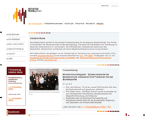 Tablet Screenshot of initiative-musik.de